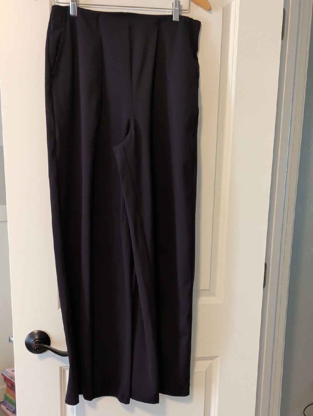 Old Navy Wide Leg Pants in Dark Navy